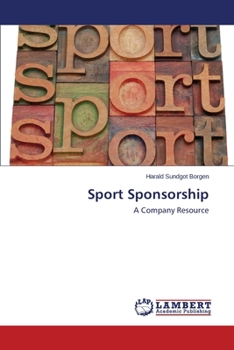 Paperback Sport Sponsorship Book