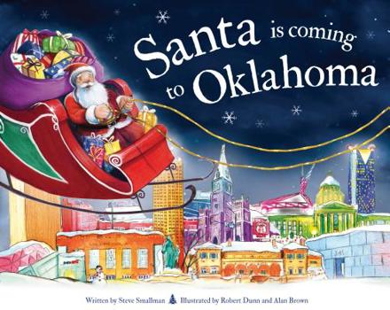 Hardcover Santa Is Coming to Oklahoma Book