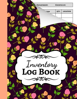 Paperback Inventory Log Book: Ledger / Keeper / Accounting / Tracking Sheets / Record / Tracking Book / Organizer Book