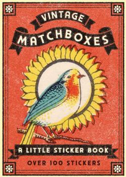 Paperback Vintage Matchboxes: A Little Sticker Book