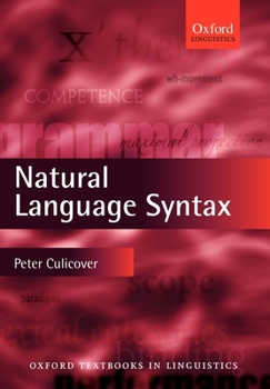 Paperback Natural Language Syntax Book