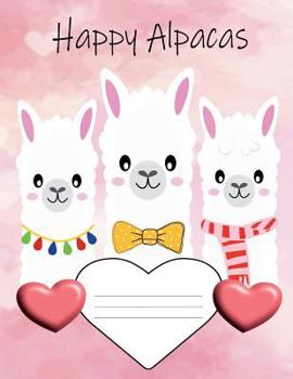 Paperback Composition Notebook (4x4 Quad Ruled Graph Paper, Large 8.5" x 11", 130 Pages): Cute Alpacas Design; Mathematics & Science Square Grid Formula Writing Book