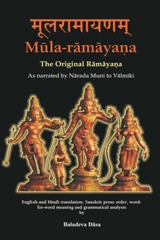 Paperback Mula-ramayana: The Original Ramayana Book