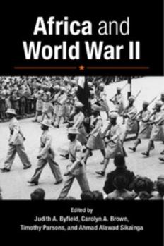 Paperback Africa and World War II Book