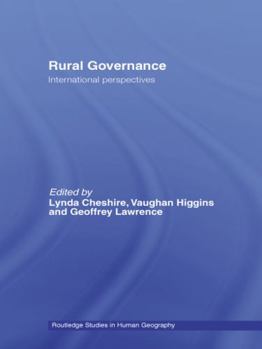 Paperback Rural Governance: International Perspectives Book