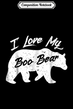 Composition Notebook: Boo Bear Polar Bear Spirit Bear Halloween Apparel Journal/Notebook Blank Lined Ruled 6x9 100 Pages