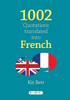 Paperback 1002 Quotations translated into French Book
