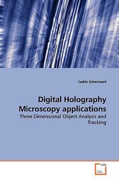 Paperback Digital Holography Microscopy applications Book