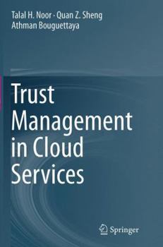 Paperback Trust Management in Cloud Services Book