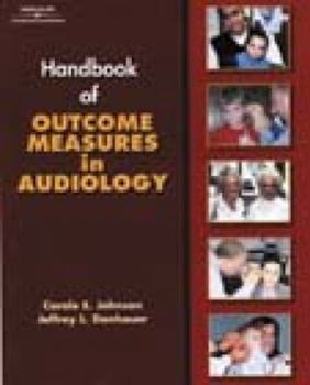 Paperback Handbook of Outcomes Measurement in Audiology [With CDROM and CD] Book