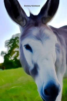 Donkey Notebook: A5 Lined Notepad - Journal for Women, Men, Teens and Kids. A Beautiful Gift Idea for Animal Lover