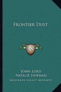 Paperback Frontier Dust Book