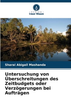 Paperback Untersuchung von Überschreitungen des Zeitbudgets oder Verzögerungen bei Aufträgen [German] Book
