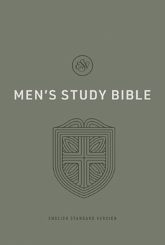 Hardcover ESV Men's Study Bible (Hardcover) Book