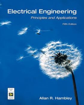 Hardcover Electrical Engineering: Principles and Applications Book