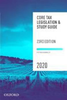 Paperback Core Tax Legislation and Study Guide Book