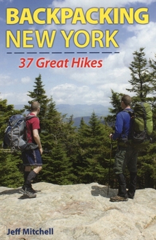 Paperback Backpacking New York: 37 Great Hikes Book