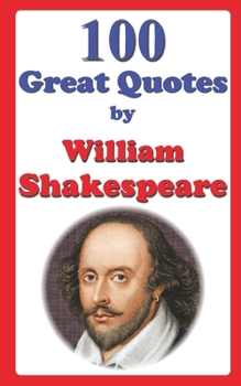 Paperback 100 Great Quotes by William Shakespeare Book