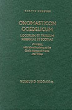 Hardcover Onomasticon Goedelicum Book