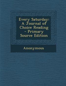 Paperback Every Saturday: A Journal of Choice Reading [Swahili] Book