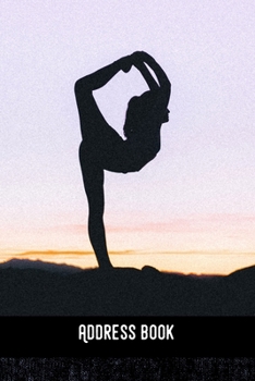 Address Book: Yoga Power - Phone & contact book -All contacts at a glance - 120 pages in alphabetical order / size 6x9  (A5)