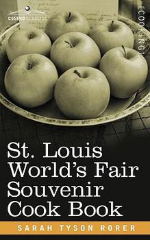 Paperback St. Louis World S Fair Souvenir Cook Book