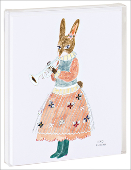 Product Bundle Bunny Solo Notecard Set Book
