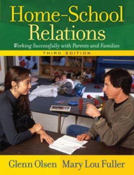 Paperback Home-School Relations: Working Successfully with Parents and Families Book
