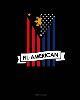 Paperback Fil-American: Menu Planner Book