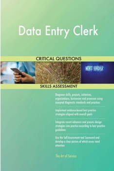 Paperback Data Entry Clerk Critical Questions Skills Assessment Book