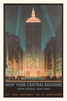 Paperback Vintage Journal New York Travel Poster Book