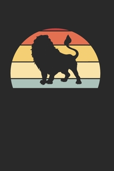 Löwe Notizbuch: Löwe Notizbuch für Liebhaber / Notizheft / Notizblock A5 (6x9in) Dotted Notebook / Punkteraster / 120 gepunktete Seiten (German Edition)