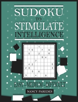 Paperback sudoku to stimulate intelligence easy-medium-difficult Book