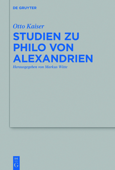 Hardcover Studien Zu Philo Von Alexandrien [German] Book