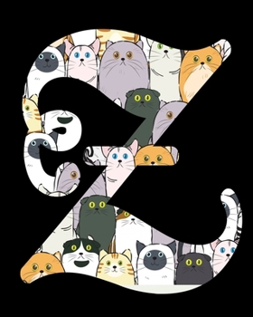 Paperback Z: Cat Lovers Journal Notebook 2020 Monthly Planner Dated Journal 8" x 10" 110 pages Book