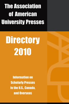 Paperback The Association of American University Presses Directory Book