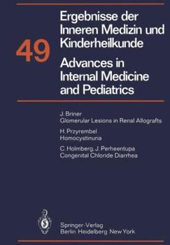 Paperback Ergebnisse Der Inneren Medizin Und Kinderheilkunde / Advances in Internal Medicine and Pediatrics: Neue Folge Book