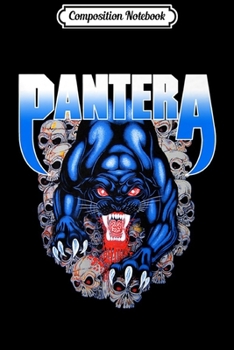 Paperback Composition Notebook: Pantera Official Black Panther Premium Journal/Notebook Blank Lined Ruled 6x9 100 Pages Book