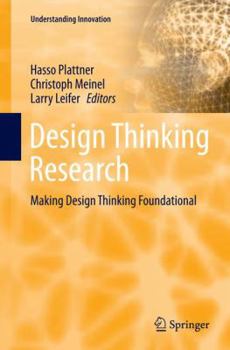 Paperback Design Thinking Research: Making Design Thinking Foundational Book