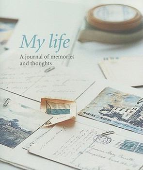 Spiral-bound My Life: A Journal of Memories and Thoughts Book