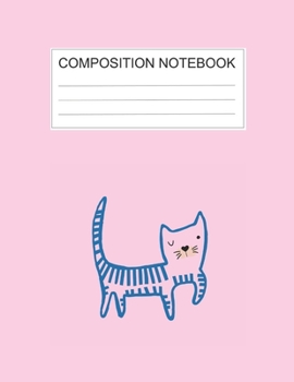 Composition notebook: Ruled (8.5 x 11 in), 110 Pages: Diary Book For Girl, Journal Notebook For Kids, Writing Journal Lined, Cute Pets (8.5 x 11 in), 110 Pages (cute composition pink)