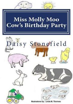 Paperback Miss Molly Moo Cows Birthday Party Book