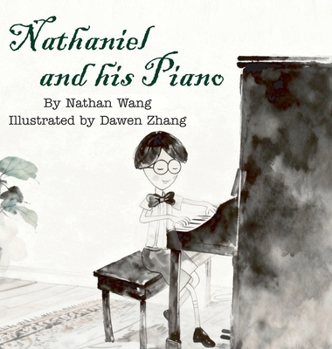 Hardcover Nathaniel and his Piano Book