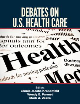 Hardcover Debates on U.S. Health Care Book