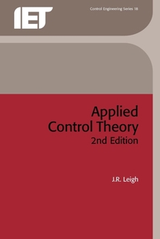 Paperback Applied Control Theory Book