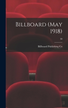 Hardcover Billboard (May 1918); 30 Book