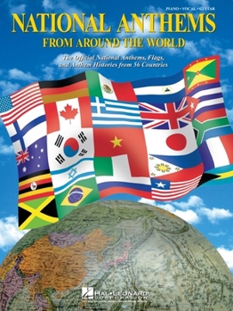 Paperback National Anthems from Around the World Book