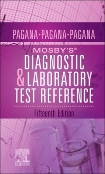 Paperback Mosby's(r) Diagnostic and Laboratory Test Reference Book