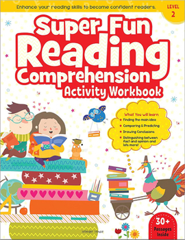 Paperback Super Fun Reading Comprehension: Level 2 Book