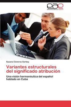 Paperback Variantes Estructurales del Significado Atribucion [Spanish] Book